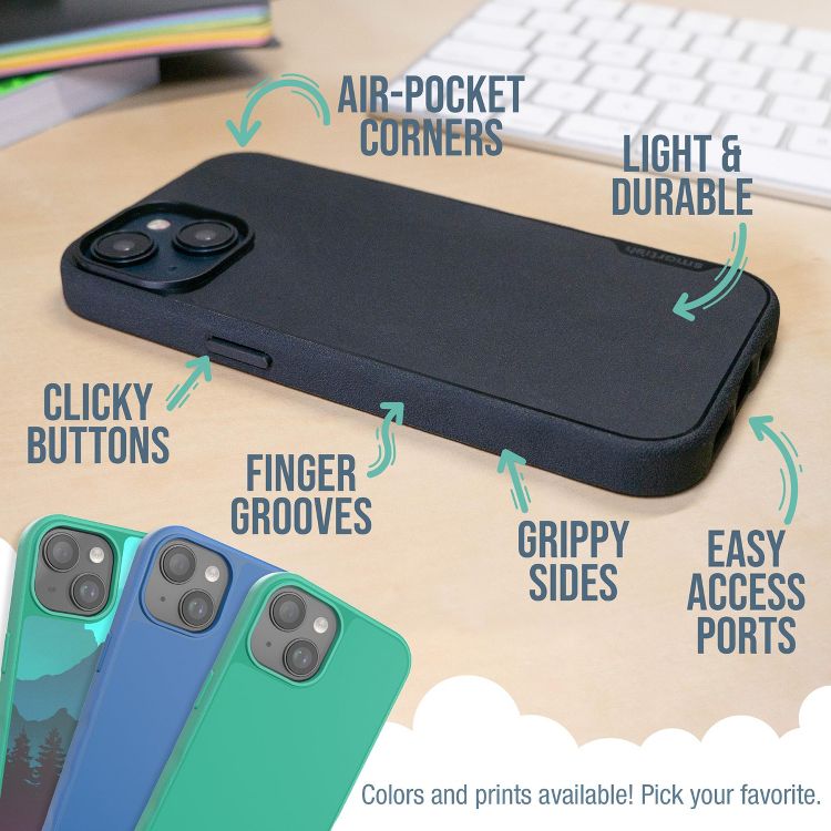 Smartish iPhone 15 MagSafe Case - Gripmunk Slim Grip Magnetic Cover, 6 of 9