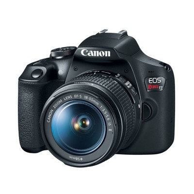 Canon EOS 2000D Digital SLR Camera with 18-55mm Lens & 50mm Lens, 1080p  Full HD, 24.1MP, Wi-Fi, NFC, Optical Viewfinder, 3 LCD Screen, Double Lens  Kit, Black