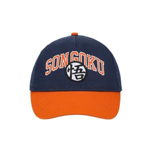 Dragon Ball Z Son Goku Kanji Youth Blue & Orange Traditional Adjustable Hat - 1 of 4