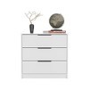 NicBex Modern Wooden 6-Drawer Chest, Tall Closet Storage with Wardrobe Closet Set of 2 for Bedroom, Living Room - 3 of 4