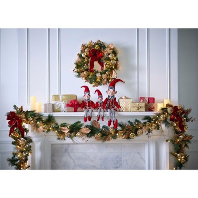 BrylaneHome Posable Christmas Elf