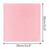 Elerevyo Men Foldable Satin Shiny Solid Color Pocket Squares - 2 of 4