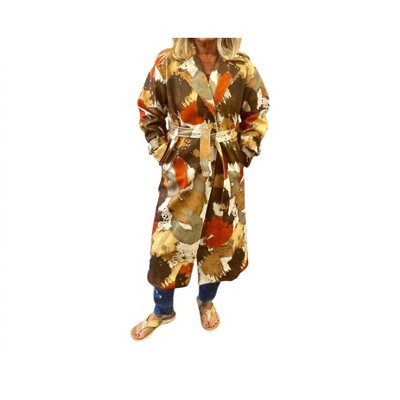 Women's Tie Closure Jacket - M made in Italy