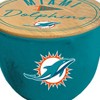 NFL Miami Dolphins 3-Wick Script Circle Logo 16oz Ceramic Bowl Candle: Vanilla & Musk - 2 of 3