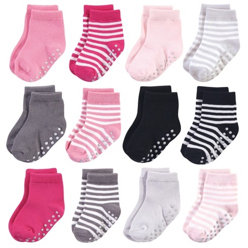 Toddler 6pk Animal Print Low Cut Socks With Grippers - Cat & Jack™ : Target