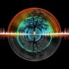 Junior's Design By Humans Color Nature Sounds Night Oak Tree By Maryedenoa T-Shirt - 2 of 2