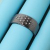 SOHI Women's Dark Silver Crystal Rhombus Bracelet - 2 of 4