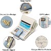 Hachikiko Small Womens RFID Blocking Wallet - PU Leather Minimalist Slim Bifold Zipper Pocket Credit Card Holder - 4 of 4