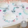 Big Dot of Happiness 50’s Sock Hop - 1950s Rock N Roll Party Paper Charger and Table Decorations - Chargerific Kit - Place Setting for 8 - 2 of 4
