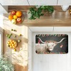 Stupell Industries Highland Christmas Cattle Printed Anti-Fatigue Floor Mat, design by Kim Allen, 30"x18" - 4 of 4