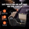 VEVOR Faraday Box,PU Leather Signal Blocking Holde,Keyless Fob,Protector Shielding with 2Key Bag,for WiFi,RFID,GPS,Bluetooth & 5G(6.3x5.1x3.7"),Black - 3 of 4