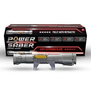 Power Saber Energy Blade Red Auto Extending & Retracting Saber Extends 35" (90cm) Motion Based SFX - 1 of 4