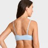 Women's Modal Blend Unlined Triangle Bralette with Lace - Auden™ - 2 of 3