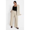 Women's Plus Size Elia Top - black | CITY CHIC - 4 of 4