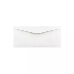 JAM Paper #9 Tyvek Tear-Proof Envelopes 3.875 x 8.875 White 25/Pack (2131080) 
