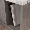 East Rock Contemporary Nightstand Ashen Oak - Sauder: Bedside Table with Shelf & Hidden Storage - 4 of 4