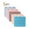 Allegra K Women's 3 Hook 3 Row Stretchy Bra Strap Extenders Hooks Bra Band - 2 of 4
