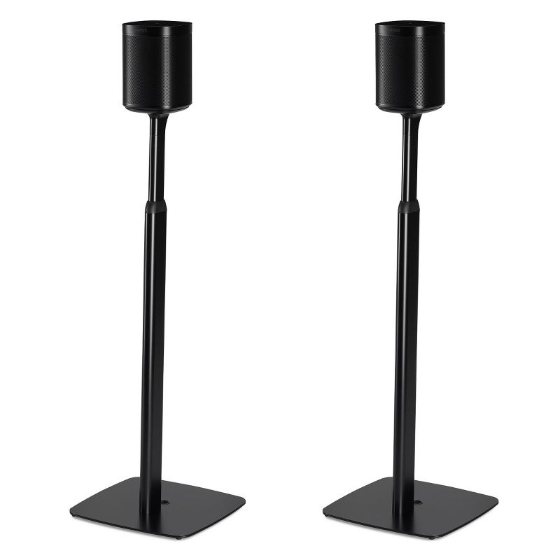 Flexson Adjustable Floorstands for Sonos One or PLAY:1 - Pair, 1 of 14