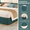 Sapphtopaz Upholstered Platform Bed Frame with Panel Design & Anti-Collision Rounded Corners, Stable & Easy Assembly for Family Bedrooms - 3 of 4