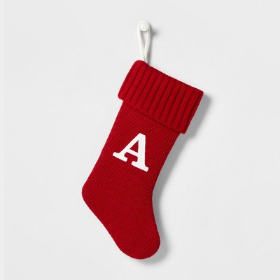 Target Brands Monogram Christmas Stockings