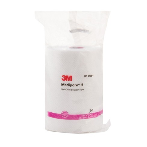 3M Medipore H Perforated Medical Tape - First Aid Surgical Roll - 4 in. x  10 yds., 1 Roll