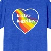 Better Together Men's Royal Blue T-shirt - 2 of 3
