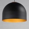 ET2 Lighting Foster 1 - Light Pendant in  Black/Gold - 3 of 3