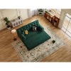 TiramisuBest 78.8in Modular Sofa Convertible Sofa, Floor-Standing Sofa Bed with Armrests, Comfortable Sofa for Living & Bedroom, Green - 4 of 4