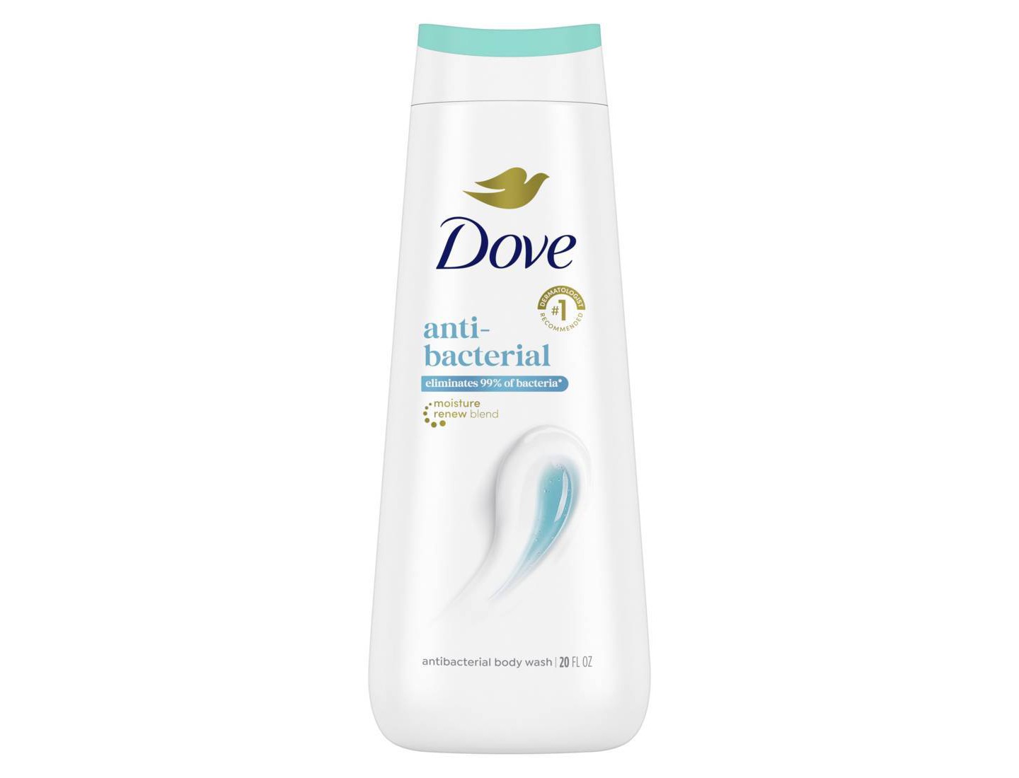 Антибактериальный гель для душа Dove Beauty Antibacterial Care, 20 fl oz — фото 1