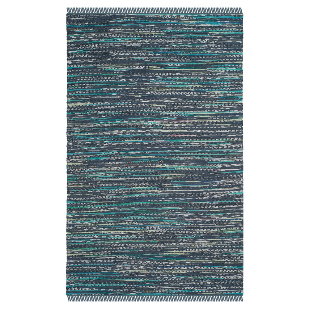 Huddersfield Area Rug - Ink/Multi (6'x9' ) - Safavieh