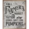 Kendrick Home Fall Farmer's Market Border Wall Art White - 2 of 4