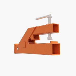 2" Clamp On Trailer Hitch Receiver Convenient Towing Connection for SUVs Trucks Commercial Vehicles Reliable Clamp On Hitch No Drilling Required - 1 of 4