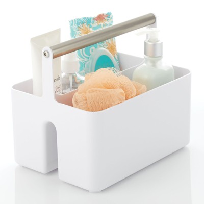 Mdesign Una Plastic Shower Caddy Storage Organizer Utility Tote With ...