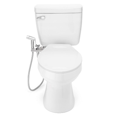 Stainless Steel Hand-Held Bidet Sprayer with Holster and Shut Off