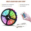 Vynxaria 27.6" Round Lift-Top Coffee Table with Wheels & Multi-Color LED Lighting - 4 of 4