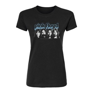 Women's - Pink Floyd - Pink Floyd Retro Band Fitted Graphic T-Shirt - 1 of 3
