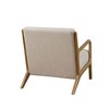 Sapphtopaz Accent Chair Upholstery Wood Frame Arm Chair Lounge Chair Living Room Chair Comfy Chair - 2 of 4