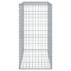 vidaXL Gabion Basket Silver Galvanized Iron 78.7 x 19.7 x 19.7 in - 4 of 4