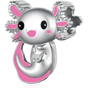 Sterling Silver Cute Animal Charms for Jewelry Making, Highland Cow Dragon Raccoon Whale and More for Bracelets - 1 of 4