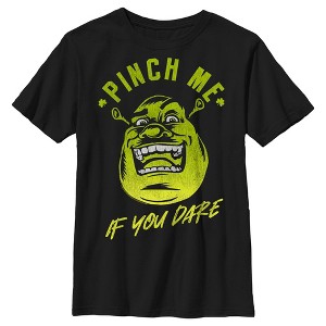Boy's Shrek St. Patrick's Day Pinch Me if you Dare T-Shirt - 1 of 4