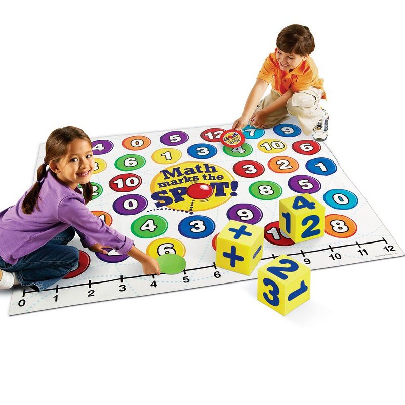 Learning Resources Math Marks The Spot Floor Game, Addition & Subtraction, Ages 5+, 2 of 6