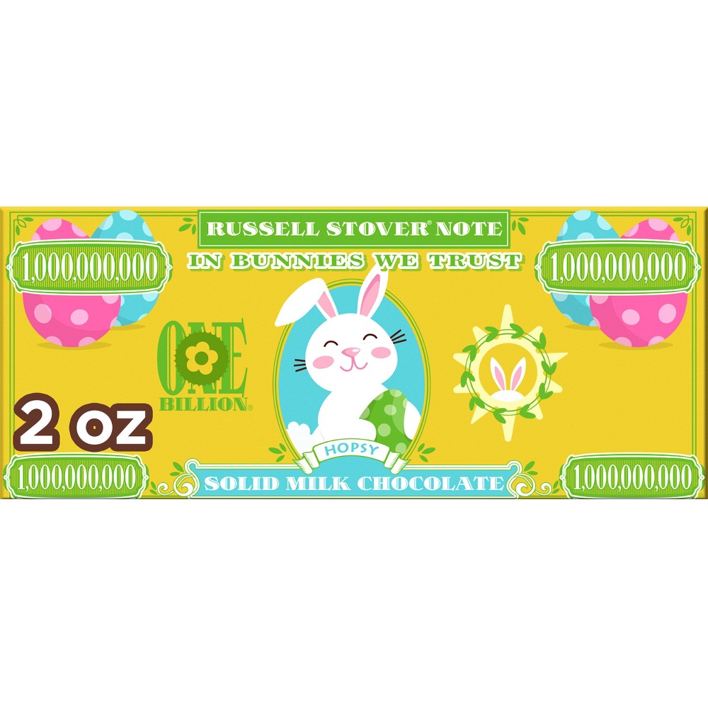 UPC 077260093004 product image for Russell Stover Easter Bunny Money Bar - 2oz | upcitemdb.com