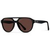 WMP Eyewear Rounded Retro Aviator Sunglasses for Men and Women - 2 of 4