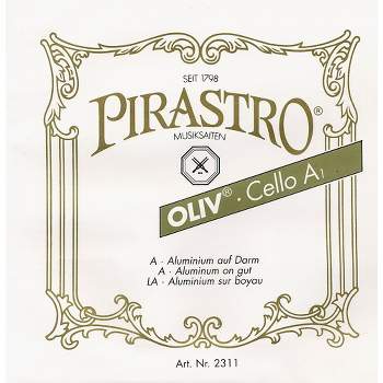 Pirastro Oliv Series Cello A String 4/4 - 22 Gauge