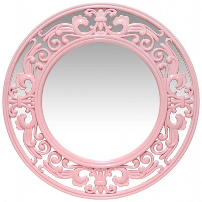 23.5&#34; Victoria Round Wall Mirror Pink - Infinity Instruments target