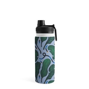 MSRYSTUDIO Retro Jungle Out Water Bottle - Society6 - 1 of 4