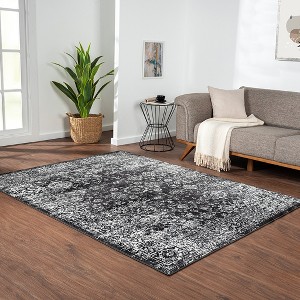 Gulches Distressed Vintage Persian Woven Area Rug: Timeless Elegance - 1 of 4