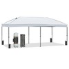 10x20/10x30 Pop Up Canopy with Sidewalls, Outdoor Canopy Tent Heavy Duty Wedding Party Tent with Wheeled Bag, White/Khaki/Navy/Blue-ModernLuxe - 2 of 4