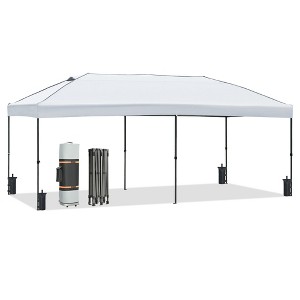 Gsluuk TREXM Pop Up Canopy with Sidewalls, Outdoor Canopy Tent Heavy Duty for Backyard, Wedding Party Tent for Parties with Wheeled Bag - 1 of 1