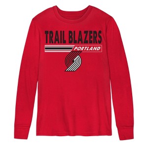 NBA Portland Trail Blazers Boys' Long Sleeve T-Shirt - 1 of 1